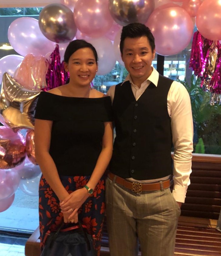 David and his wife