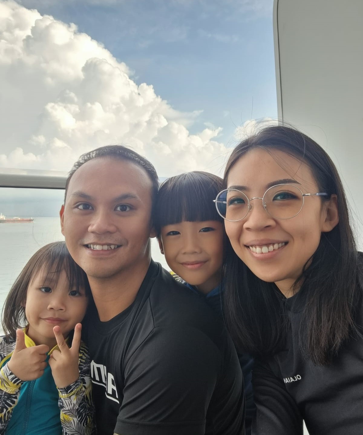 Joseph with family